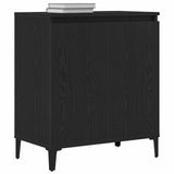 Vidaxl dressoir zwart eiken 60 x 35 x 70 cm bewerkt hout