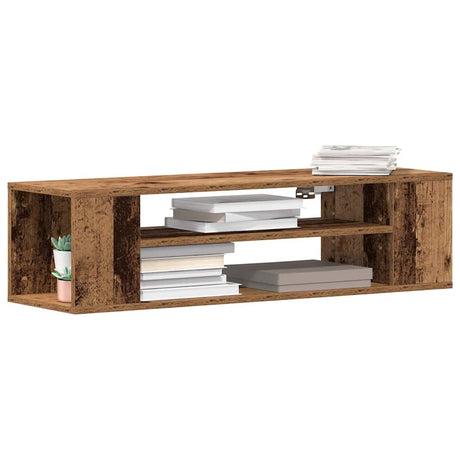 Vidaxl tv-kast 100 x 30 x 26,5 cm oud hout bewerkt hout
