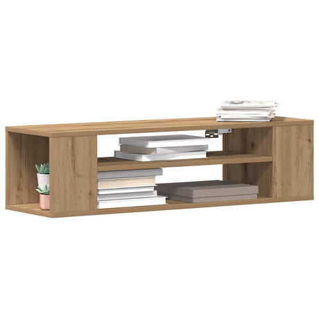 Vidaxl tv-kast 100 x 30 x 26,5 cm artisian oak bewerkt hout