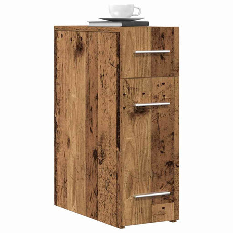 Vidaxl apothekerskast 20 x 45,5 x 60 cm bewerkt hout oud hout