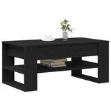 Vidaxl salontafel zwart eiken 102 x 55 x 45 cm bewerkt hout