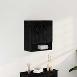 Vidaxl wandkast 60 x 30 x 70 cm bewerkt hout zwart eiken