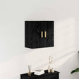 Vidaxl wandkast 60 x 30 x 60 cm bewerkt hout zwart eiken