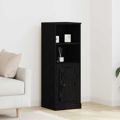 Vidaxl highboard zwart eiken 36 x 35,5 x 103,5 cm bewerkt hout