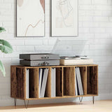 Vidaxl platenkast oud hout 100 x 38 x 48 cm bewerkt hout