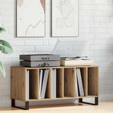 Vidaxl platenkast artisanaal eikenkleurig 100 x 38 x 48 cm