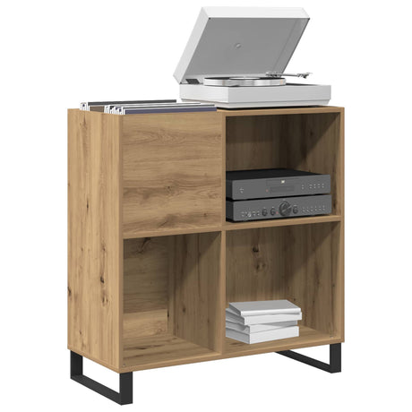 Vidaxl platenkast artisanaal eikenkleurig 84,5 x 38 x 89 cm