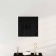 Vidaxl wandkast 60 x 31 x 60 cm bewerkt hout zwart eiken