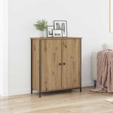 Vidaxl dressoir artisan eiken 70 x 30 x 80 cm bewerkt hout