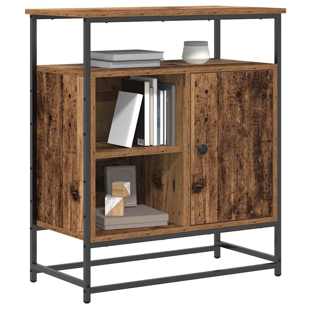 Vidaxl dressoir oudhout 69 x 35 x 80 cm bewerkt hout