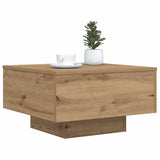 Vidaxl artisanaal eiken 55 x 55 x 31 cm bewerkt hout