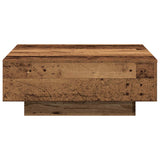 Vidaxl salontafel oud hout 80 x 80 x 31 cm