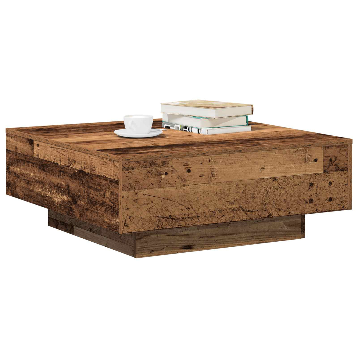 Vidaxl salontafel oud hout 80 x 80 x 31 cm