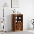 Vidaxl led sideboard 60,5 x 37 x 100 cm bewerkt hout oudhout