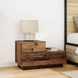 Vidaxl nachtkastje oudhout 70 x 36 x 40,5 cm bewerkt hout