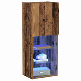 Vidaxl tv-meubelset 40,5 x 30 x 102 cm oudhout bewerkt hout