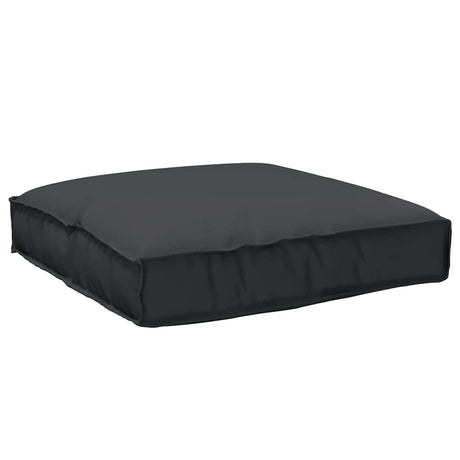 Vidaxl kussen zwart 80 x 80 x 12 cm oxford stof