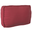 Vidaxl kussen oxford stof wijnrood 70 x 40 x 12 cm