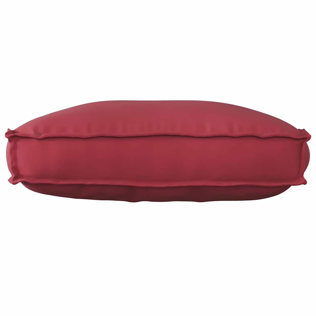 Vidaxl kussen oxford stof wijnrood 70 x 40 x 12 cm