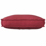 Vidaxl kussen oxford stof wijnrood 70 x 40 x 12 cm