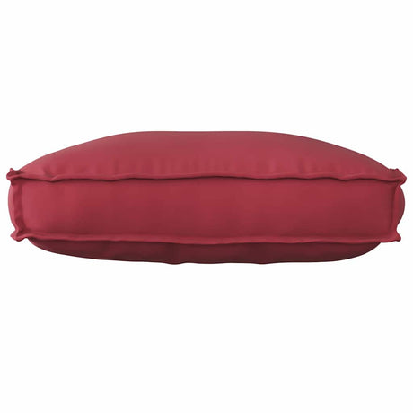 Vidaxl kussen oxford stof wijnrood 70 x 40 x 12 cm