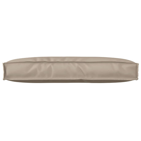 Vidaxl kussen oxford stof taupe 80 x 40 x 12 cm
