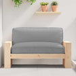 Vidaxl kussen oxford stof grijs 120 x 80 x 12 cm