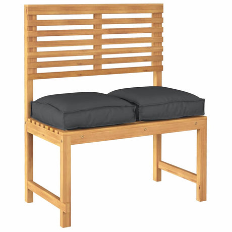 Vidaxl kussen 2 st oxford stof zwart 40 x 40 x 8 cm