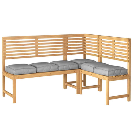 Vidaxl kussen 6 st oxford stof grijs 40 x 40 x 8 cm