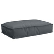 Vidaxl kussen oxford stof antraciet 60 x 40 x 8 cm
