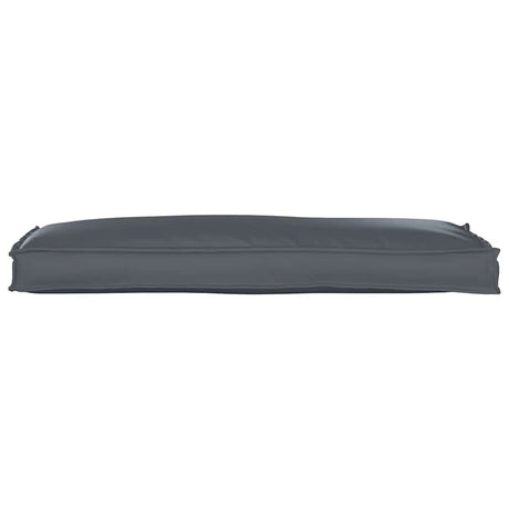 Vidaxl kussen antraciet 110 x 40 x 8 cm oxford stof