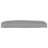 Vidaxl kussen grijs 110 x 40 x 8 cm oxford stof