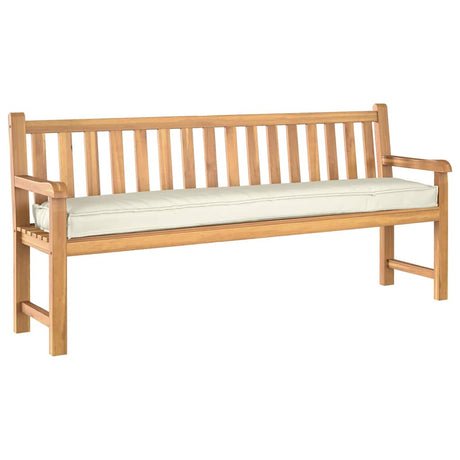 Vidaxl palet kussen oxford stof crèmekleurig 180 x 40 x 8 cm