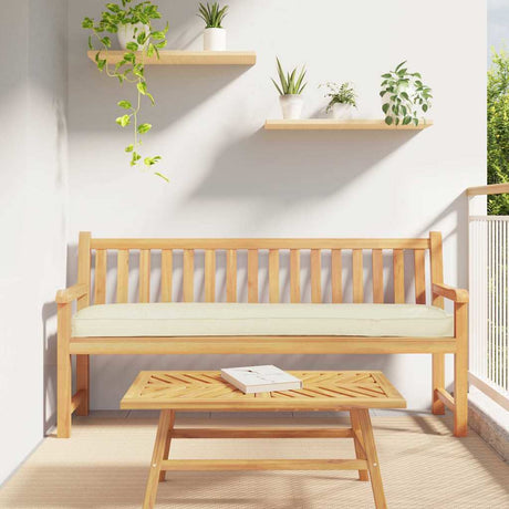 Vidaxl palet kussen crème 200 x 40 x 8 cm oxford stof
