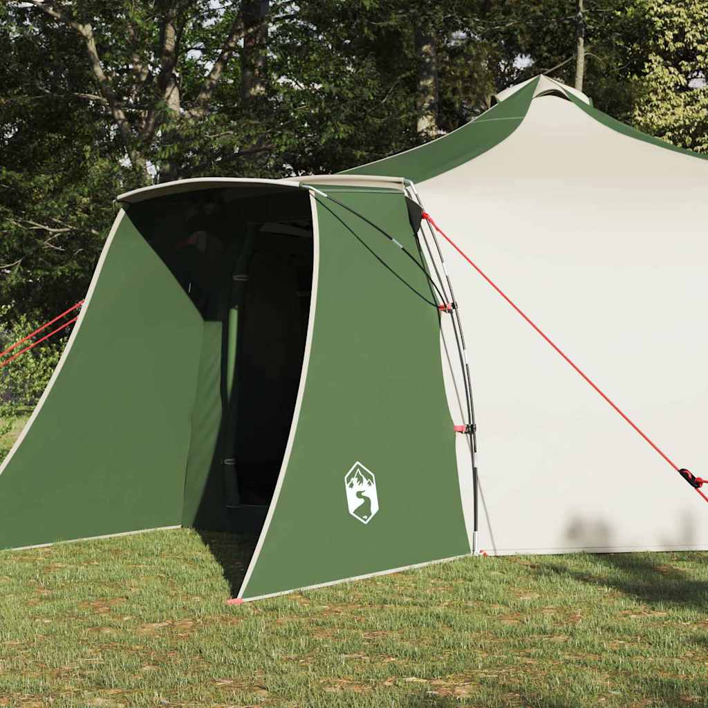 Vidaxl tipi tent 8-persoons groen taft