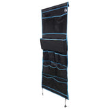 Vidaxl opslagzak met opslag zwart en blauw 161 x 58,5 cm oxford