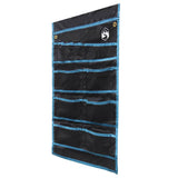 Vidaxl opslagzak met opslag zwart en blauw 63,5 x 40 cm oxford