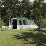 Vidaxl gezinstent met dak met opslag groen 762 x 655 x 218 cm taft