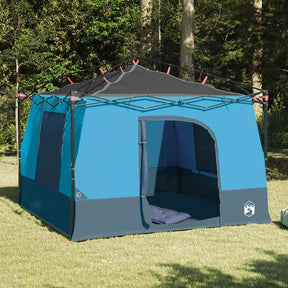 Vidaxl binnentent 6-persoons blauw taft