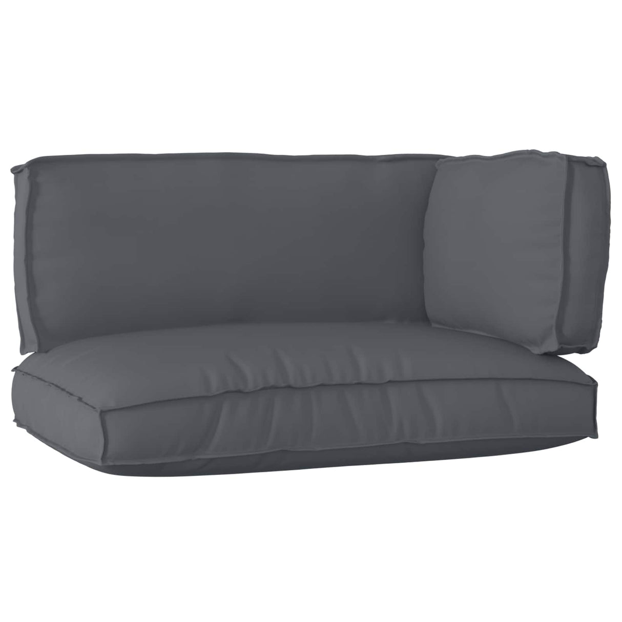 Vidaxl pallet kussen set 3 pcs antraciet oxford stof