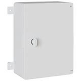 Vidaxl bedieningskast grijs 47 x 20 x 60 cm abs kunststof