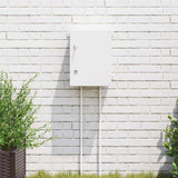 Vidaxl bedieningskast grijs 37 x 19,5 x 40 cm abs kunststof