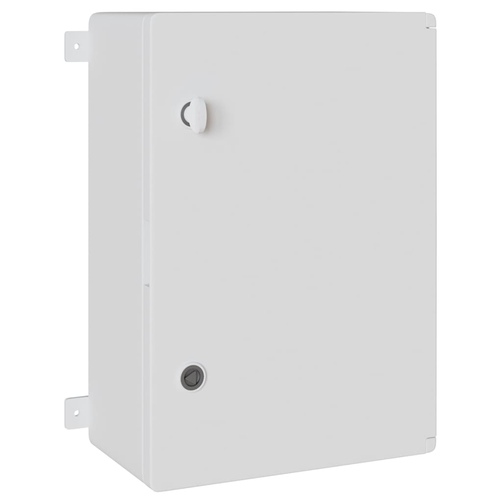 Vidaxl bedieningskast grijs 47 x 20 x 60 cm abs kunststof