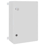 Vidaxl bedieningskast grijs 47 x 20 x 60 cm abs kunststof