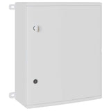 Vidaxl bedieningskast grijs 47 x 20 x 60 cm abs kunststof