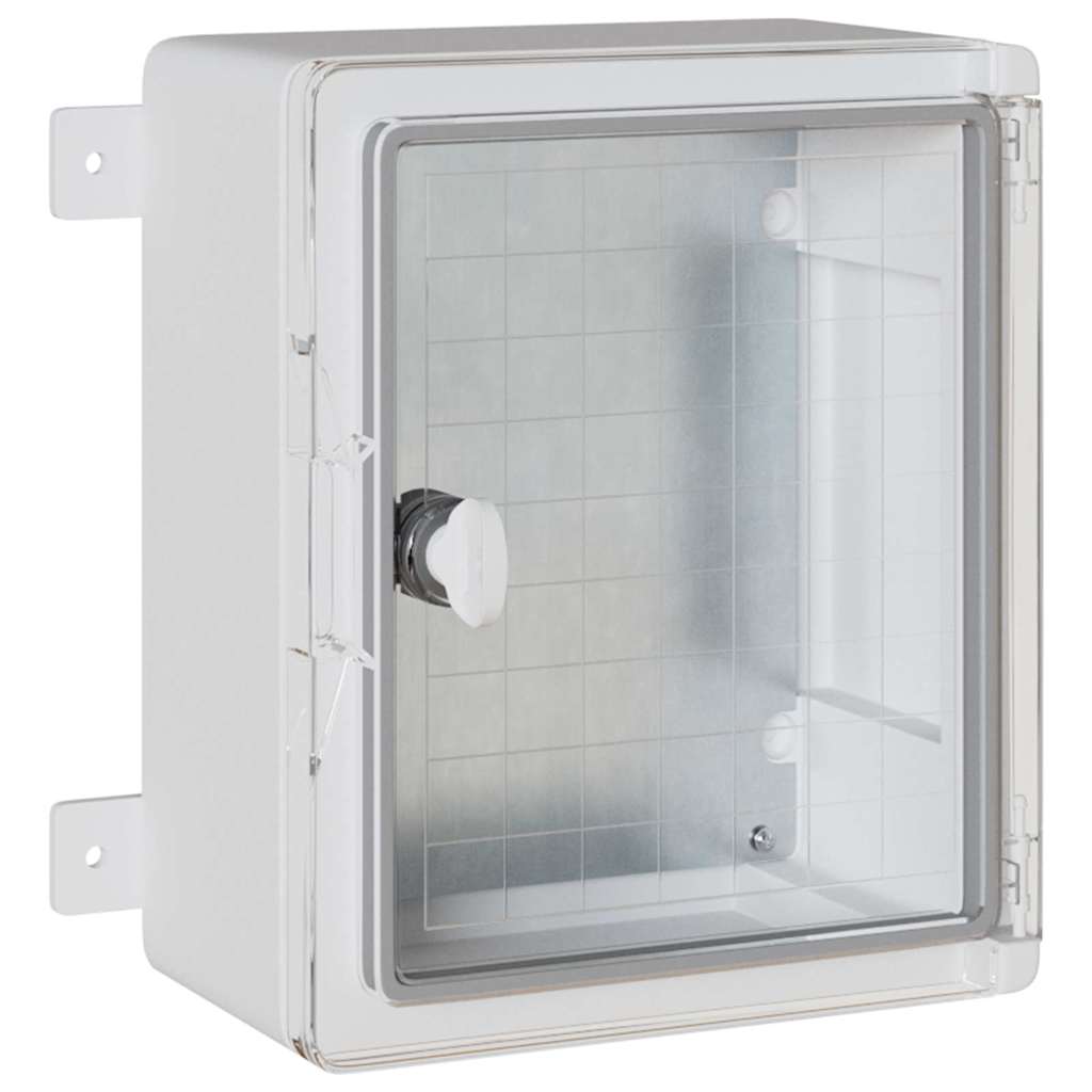 Vidaxl bedieningskast grijs 47 x 20 x 60 cm abs kunststof