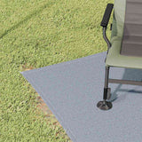 Vidaxl tenttapijt blauw en grijs 300 x 250 cm polyetheen