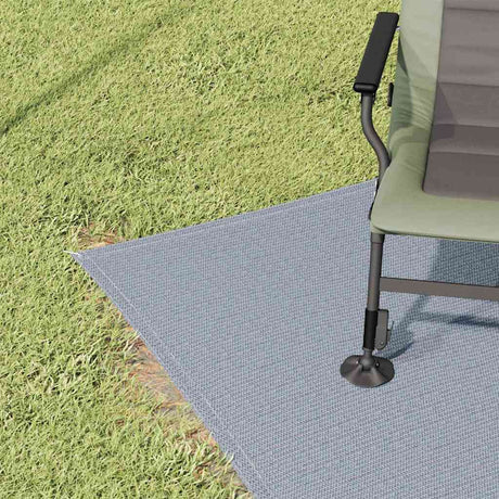 Vidaxl tenttapijt blauw en grijs 300 x 250 cm polyetheen