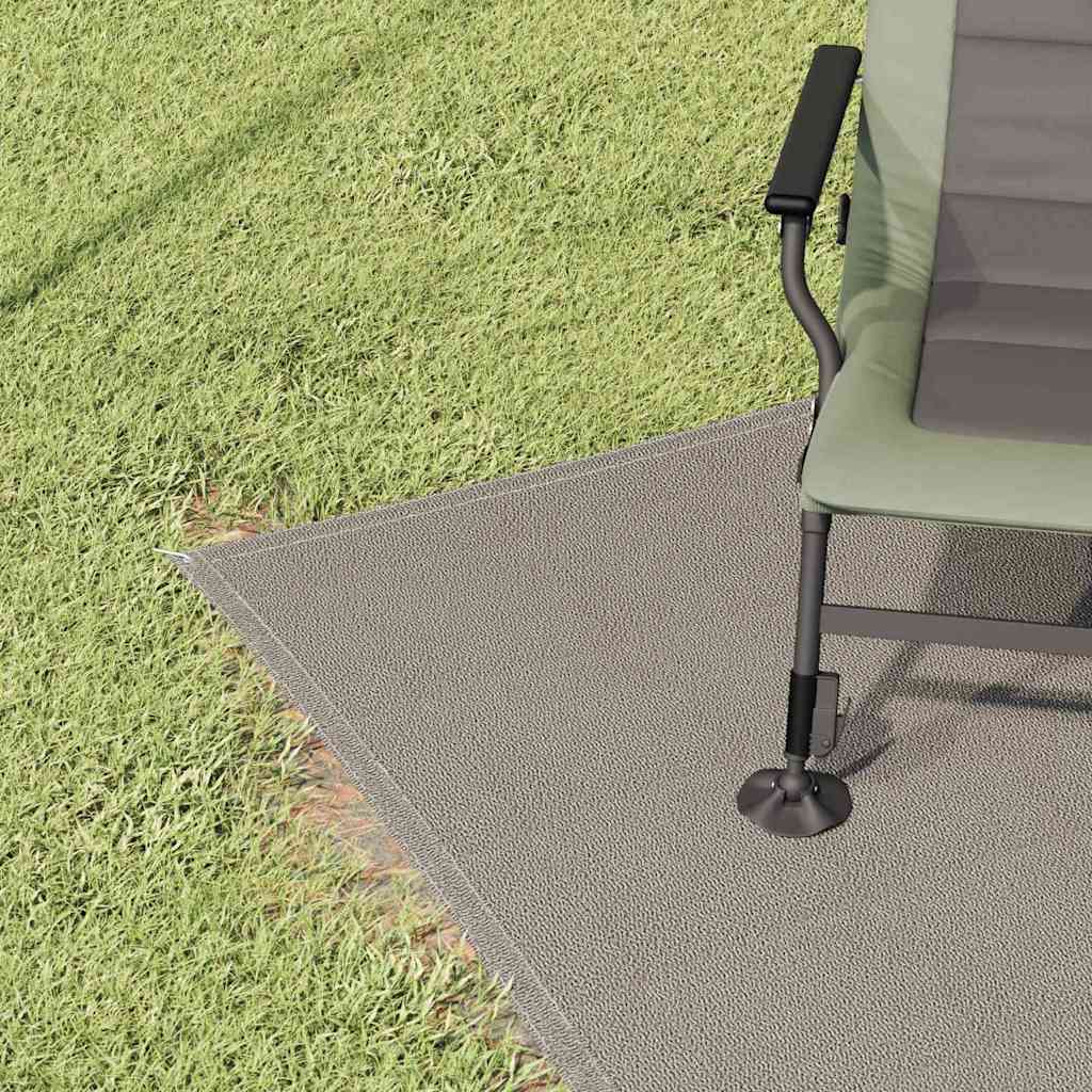 Vidaxl tenttapijt lichtgrijs 200 x 250 cm polyetheen