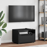 Vidaxl tv-meubel visnes 60x40x38 cm bewerkt hout zwart